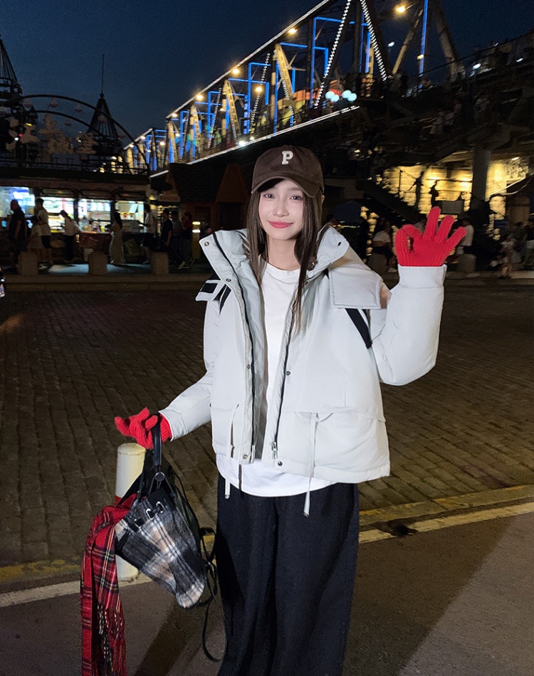 Fashion wears outside cotton coat Korean style winter coat