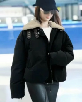 Thick winter cotton coat plus cotton bread clothing for women