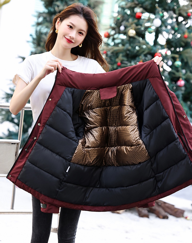 Winter cotton coat large yard coat