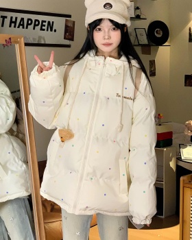 Thermal cotton coat stereoscopic bread clothing