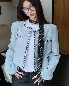 Temperament unique coat short niche tops for women