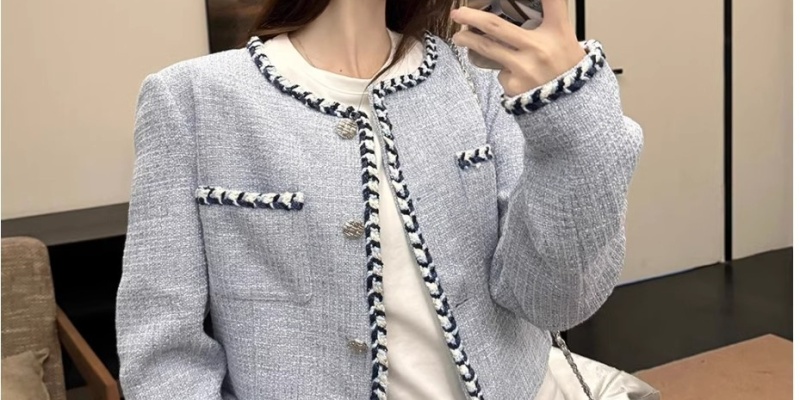 Temperament unique coat short niche tops for women