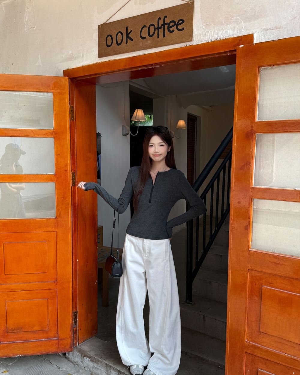 Mixed colors bottoming shirt T-shirt for women