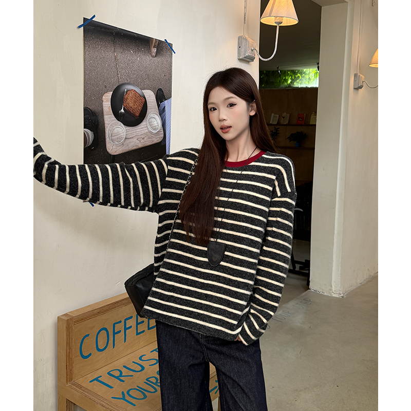 Autumn long sleeve T-shirt niche tops for women