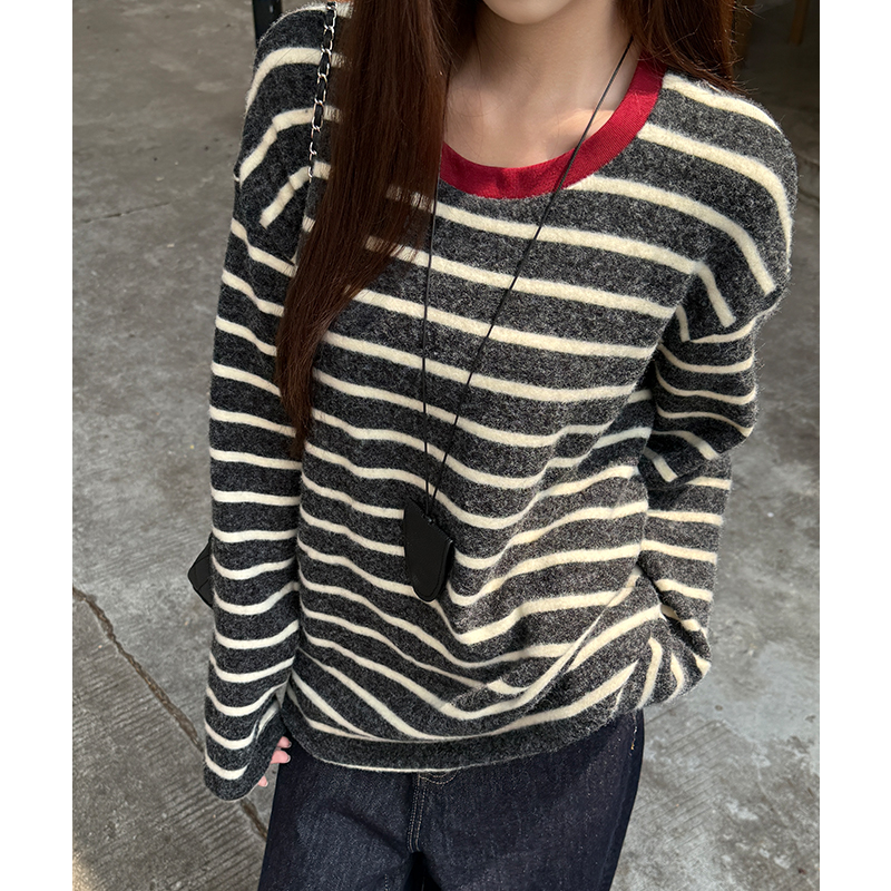 Autumn long sleeve T-shirt niche tops for women