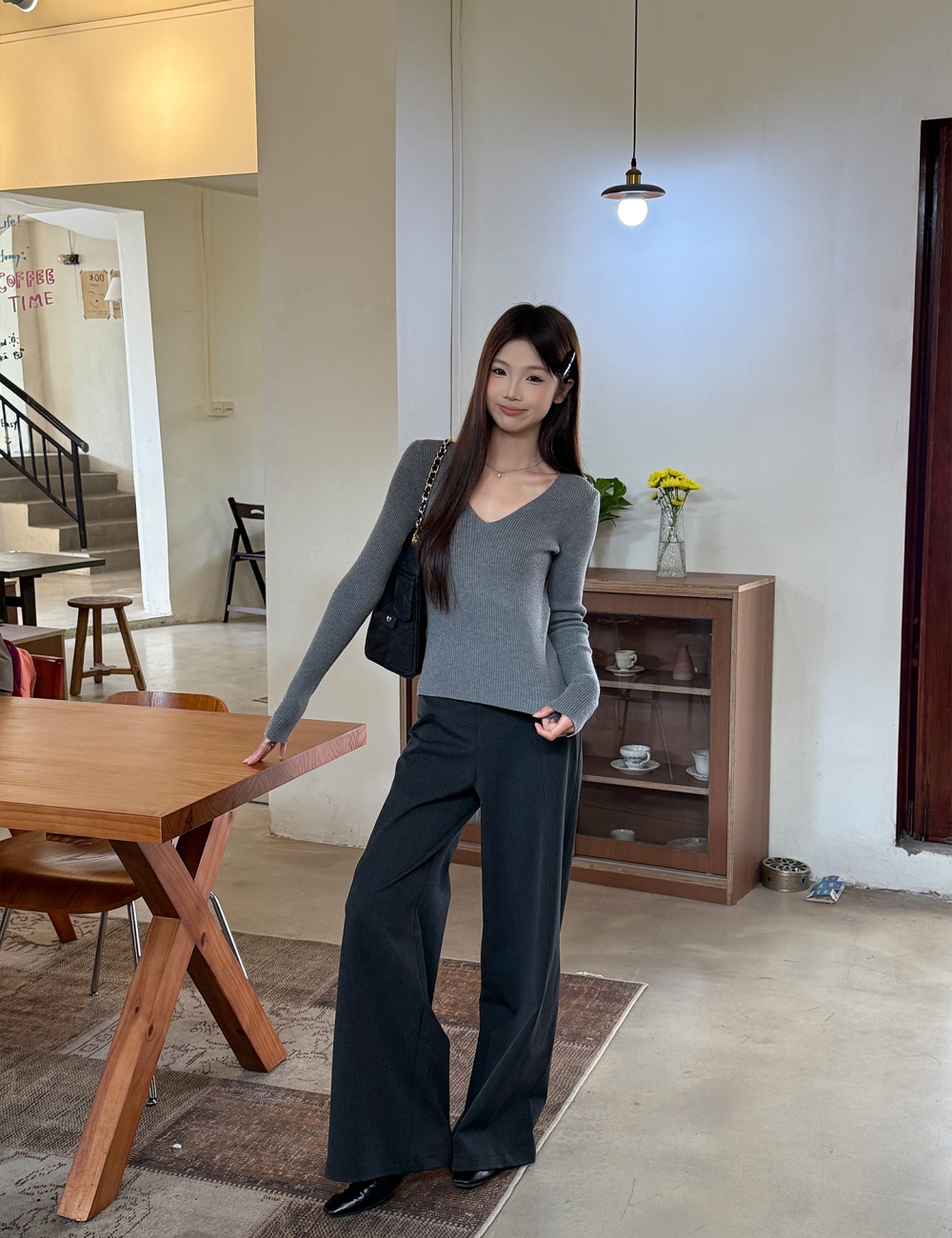 Basis sweater all-match bottoming shirt for women