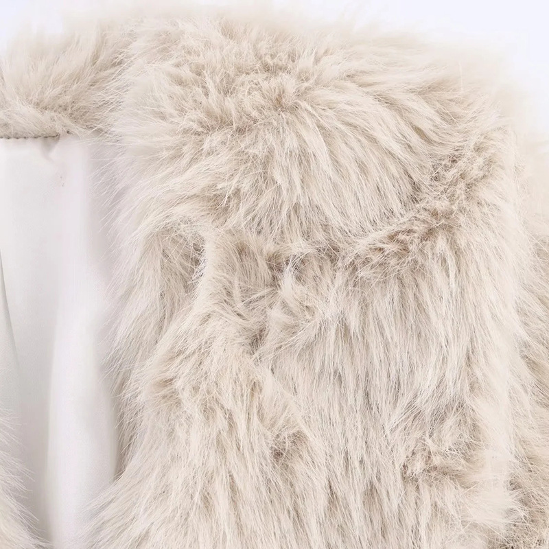 Casual temperament overcoat lazy fashion woolen coat