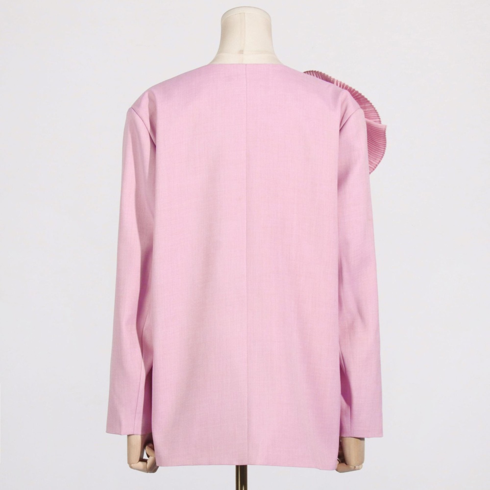 Flowers coat personality business suit for women