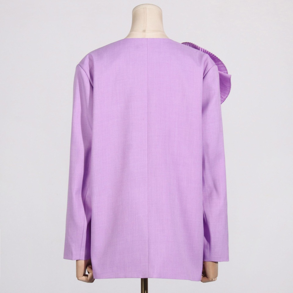 Flowers coat personality business suit for women