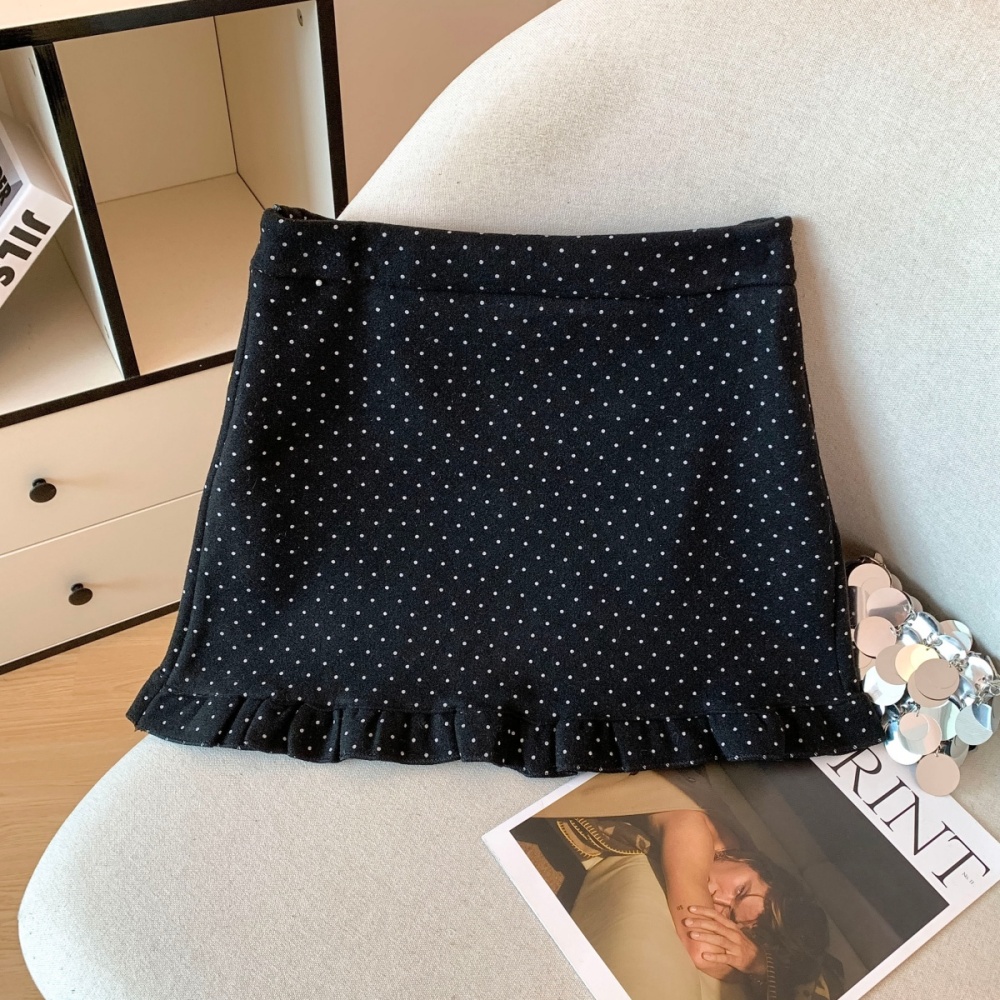 All-match A-line skirt high waist short skirt for women