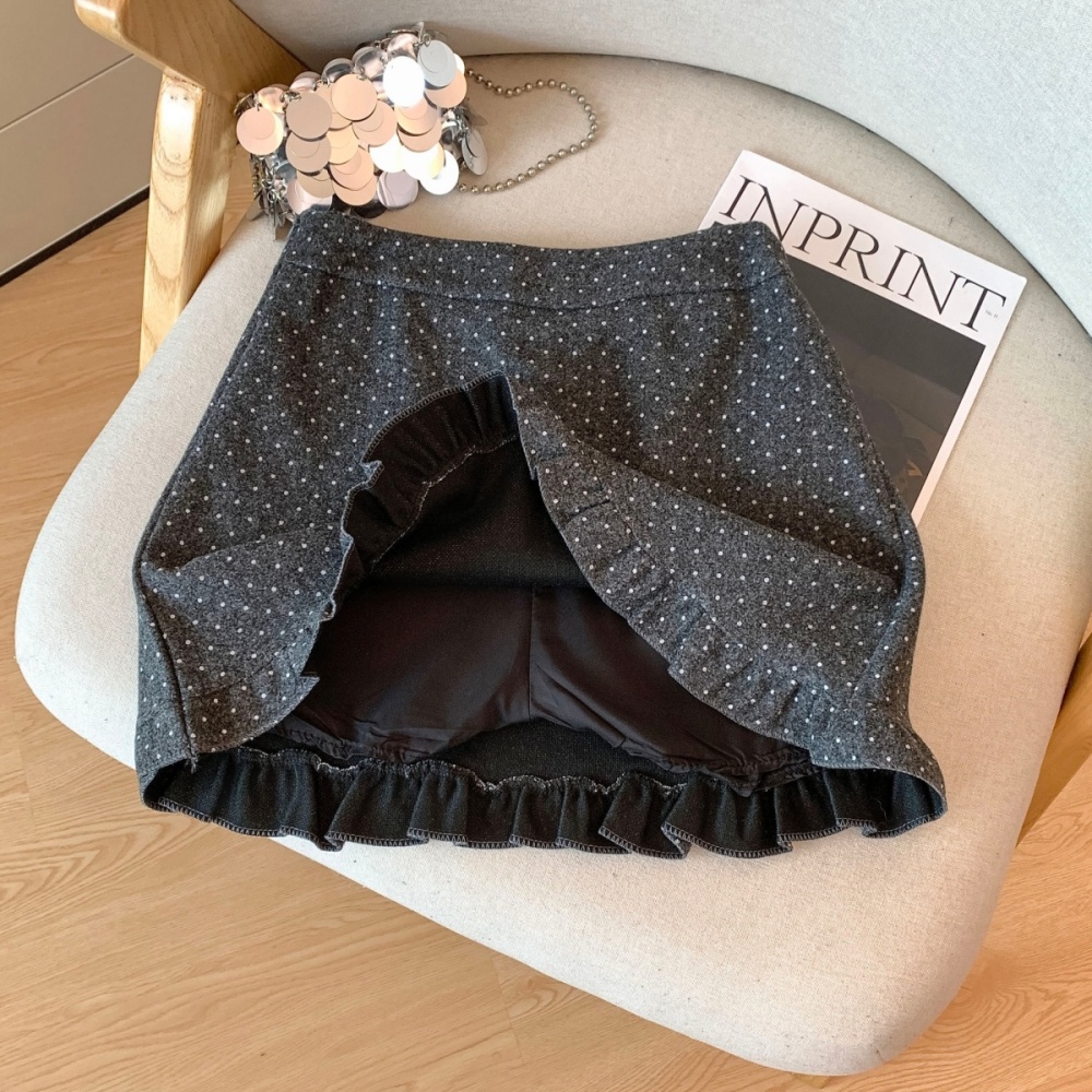 All-match A-line skirt high waist short skirt for women