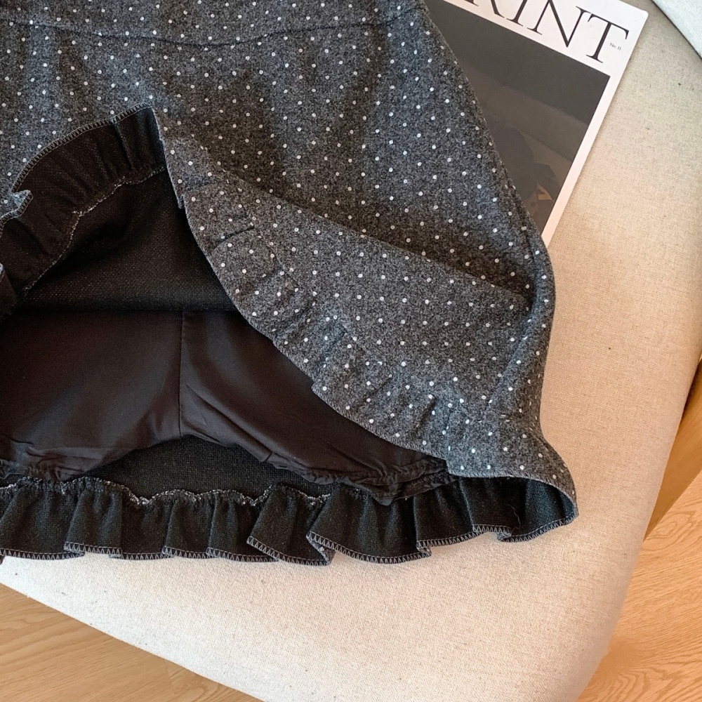 All-match A-line skirt high waist short skirt for women