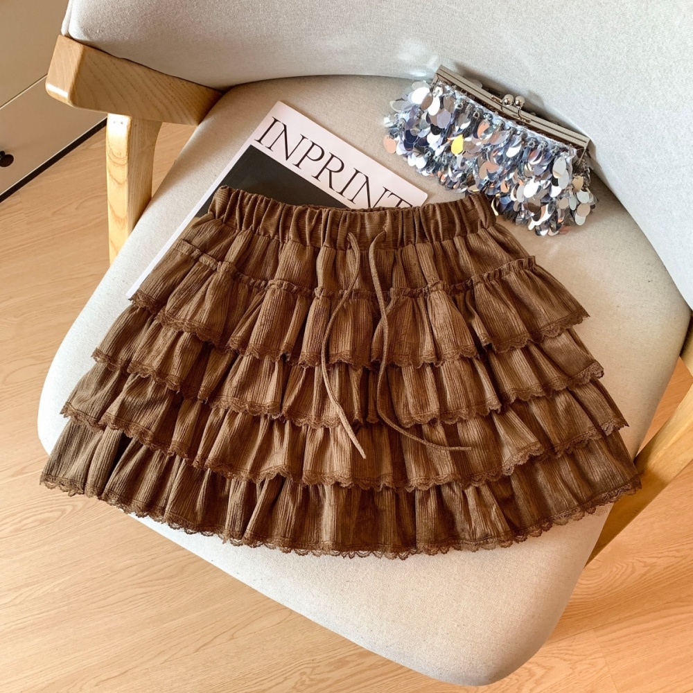 Autumn and winter short skirt sweet skirt for women