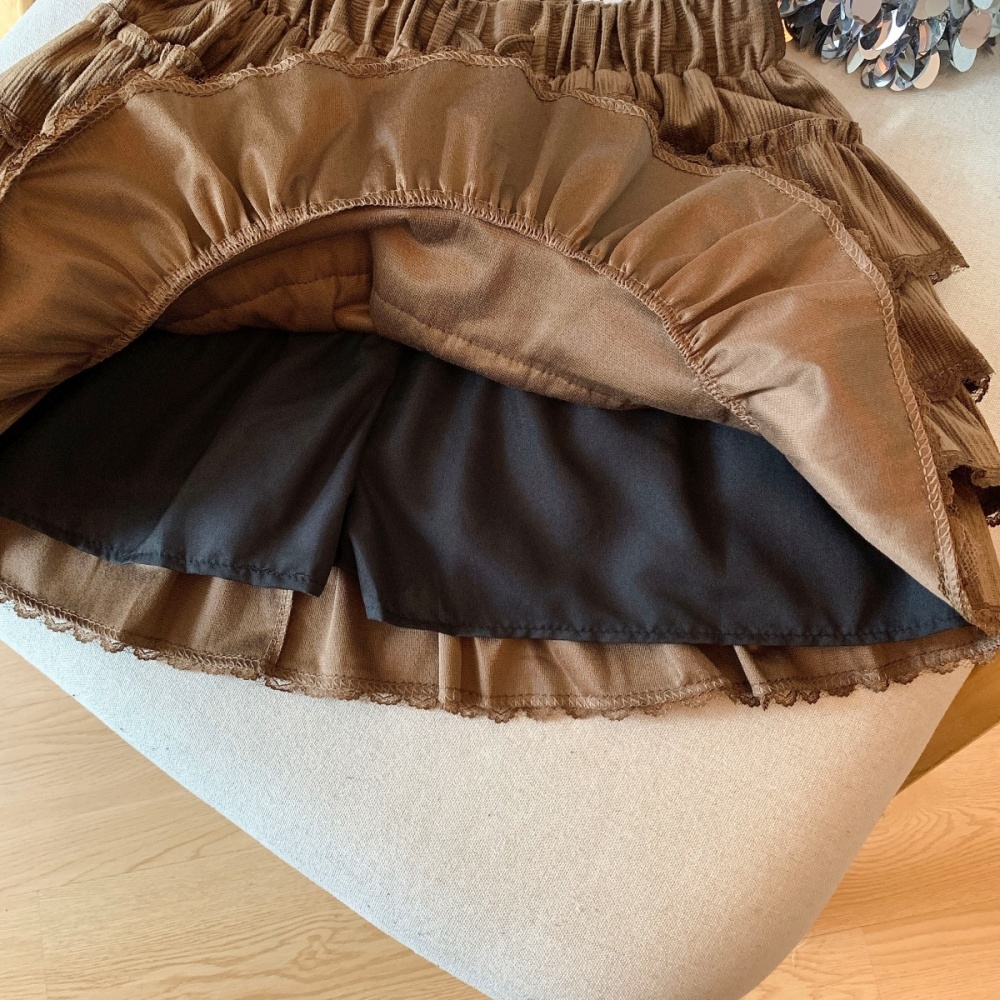 Autumn and winter short skirt sweet skirt for women