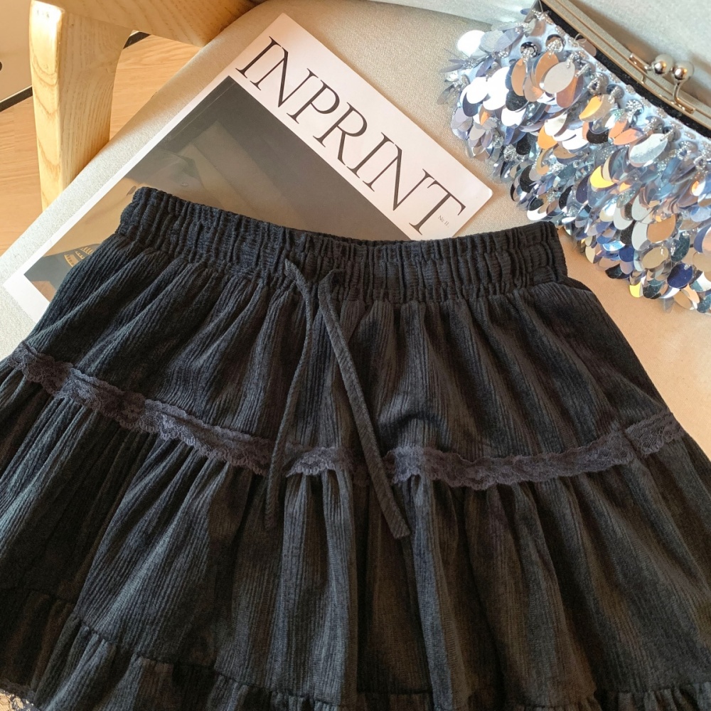 Spring and autumn skirt sweet short skirt for women