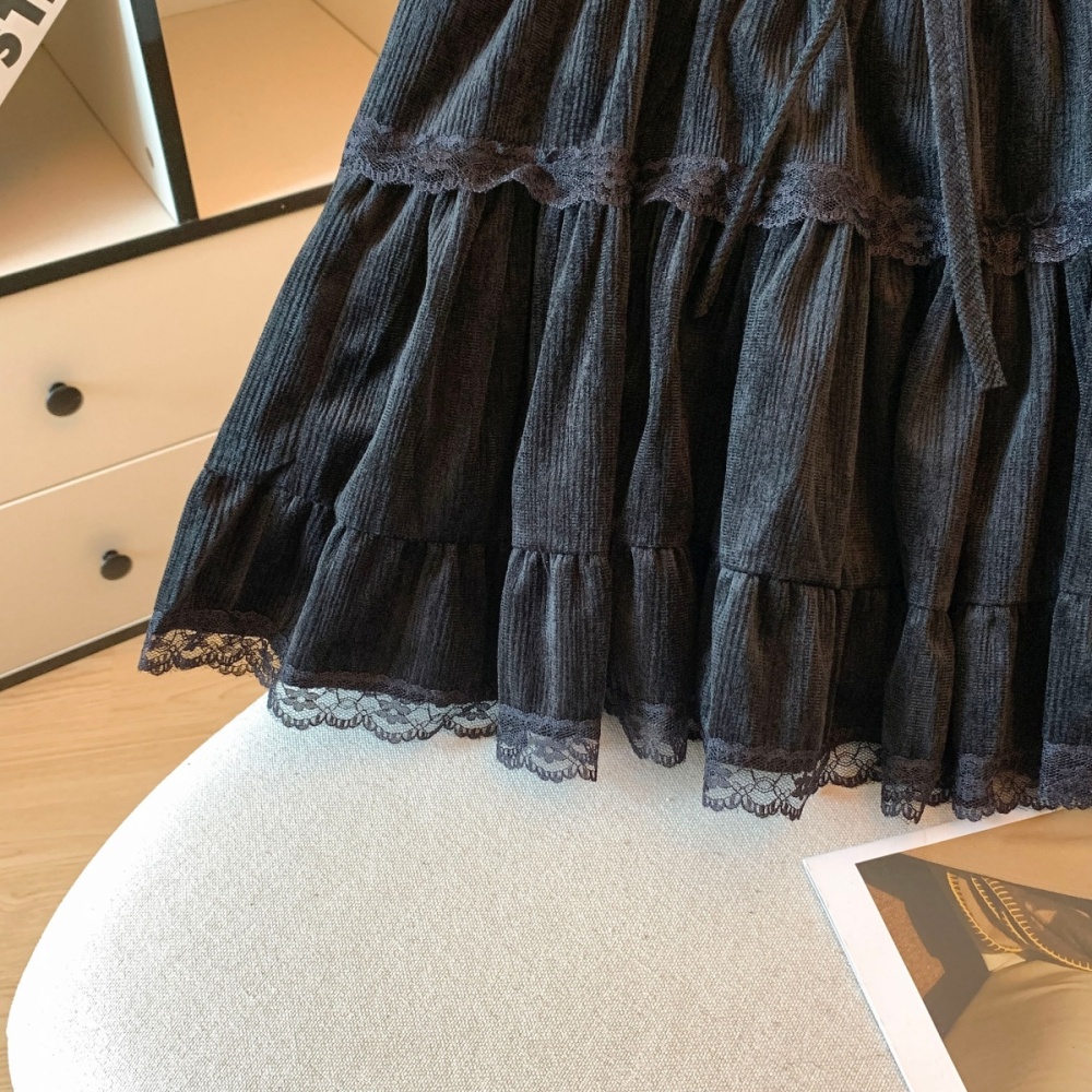 Spring and autumn skirt sweet short skirt for women