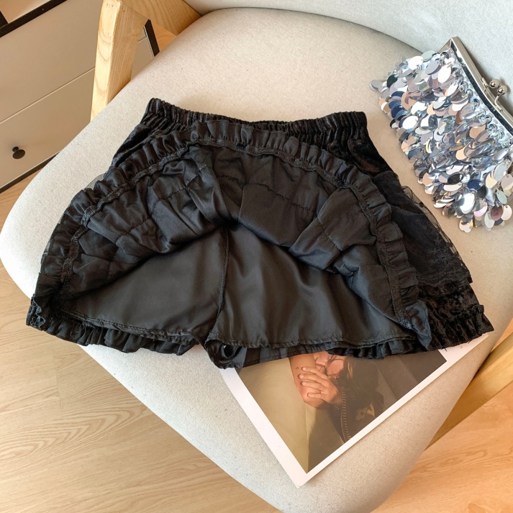 Thick and disorderly short skirt skirt for women