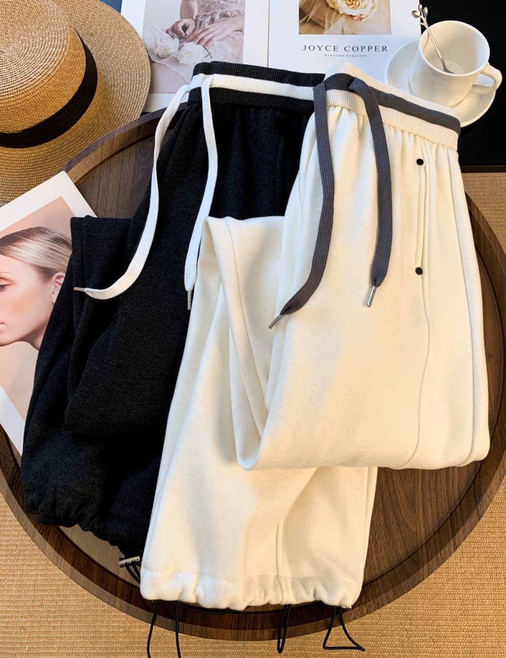 Winter thick trousers plus velvet pants for women