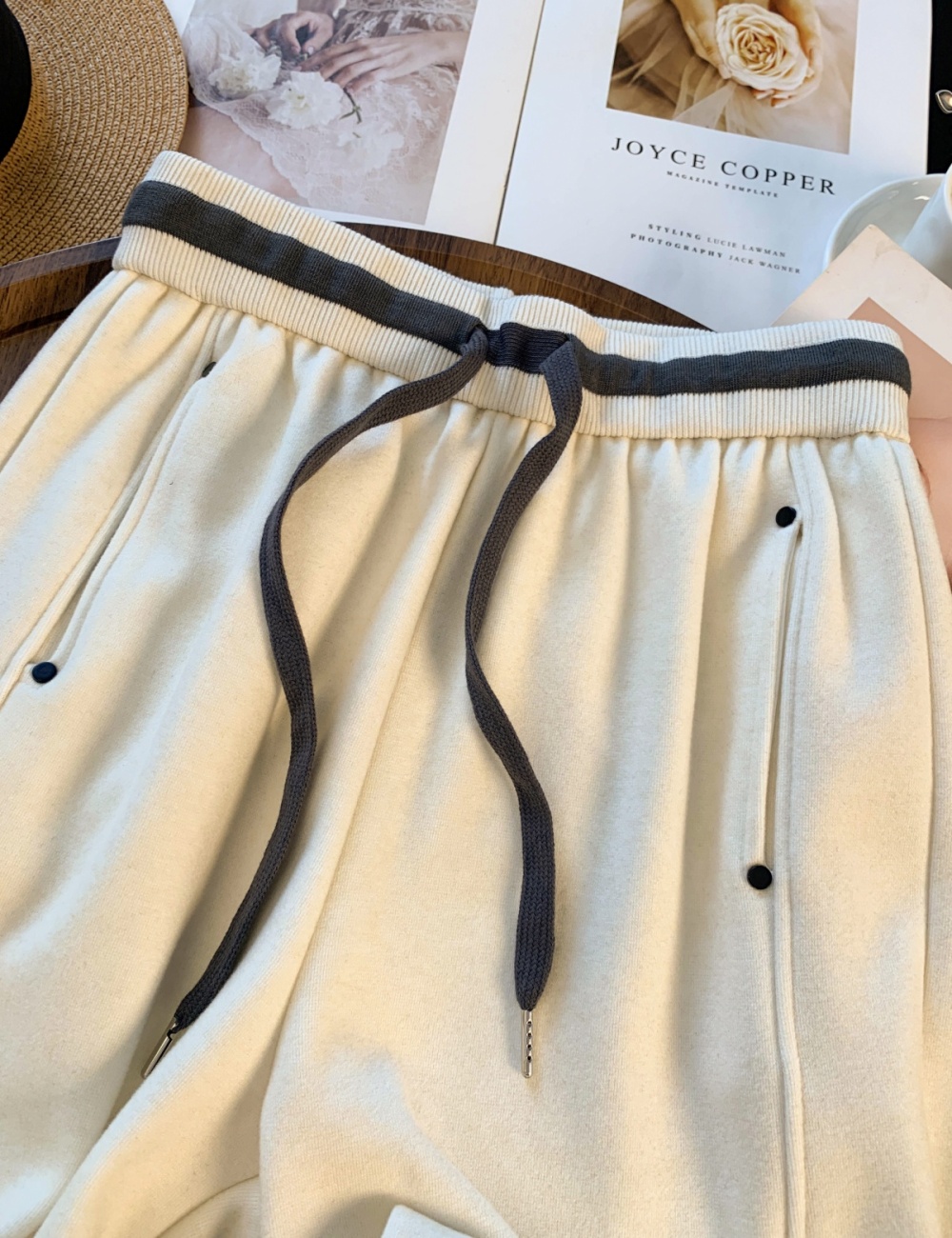 Winter thick trousers plus velvet pants for women