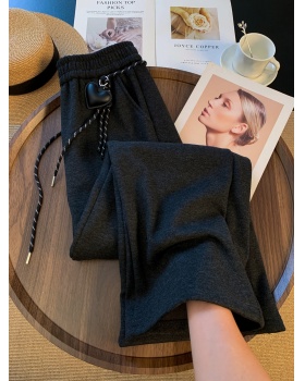 Thick sweatpants plus velvet trousers for women