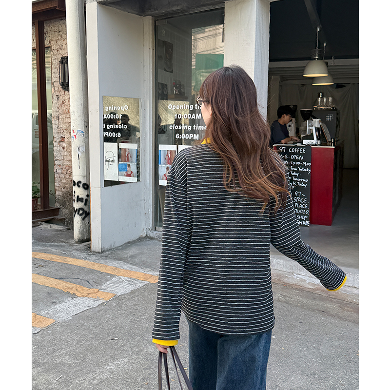 Autumn and winter bottoming shirt loose T-shirt for women