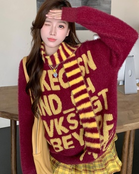 Slim autumn and winter sweater thermal tops for women