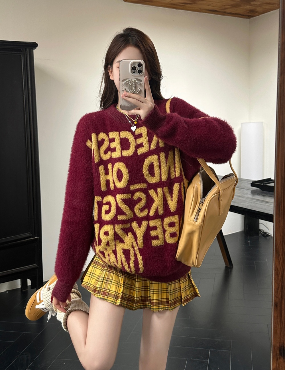 Slim autumn and winter sweater thermal tops for women