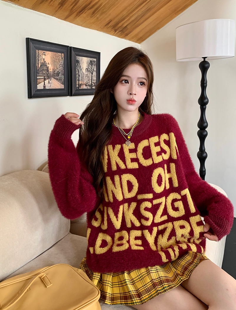 Slim autumn and winter sweater thermal tops for women