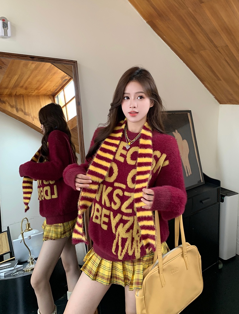 Slim autumn and winter sweater thermal tops for women