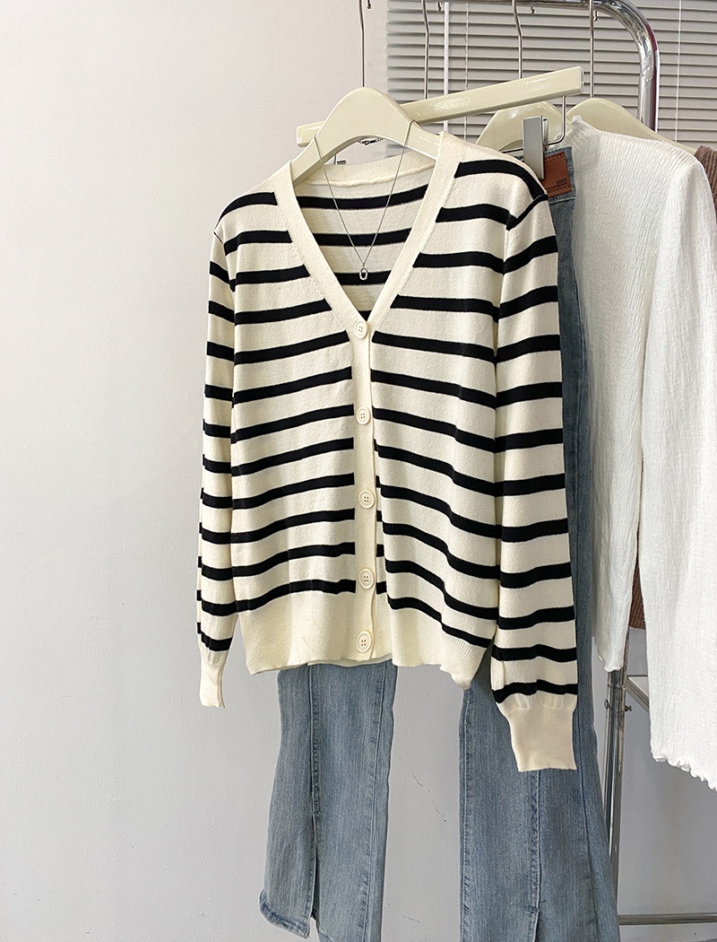 Long sleeve sweater autumn and winter coat for women