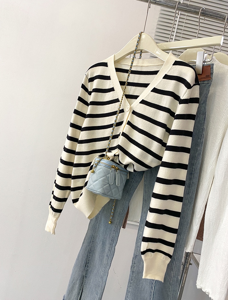 Long sleeve sweater autumn and winter coat for women