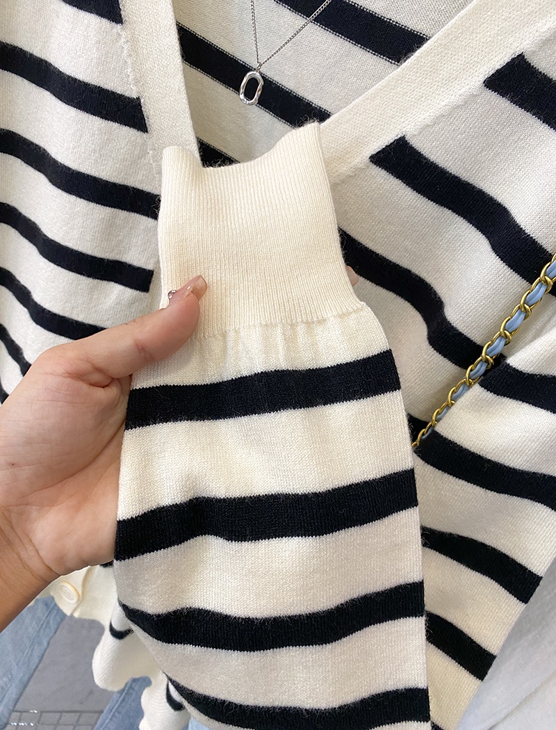 Long sleeve sweater autumn and winter coat for women