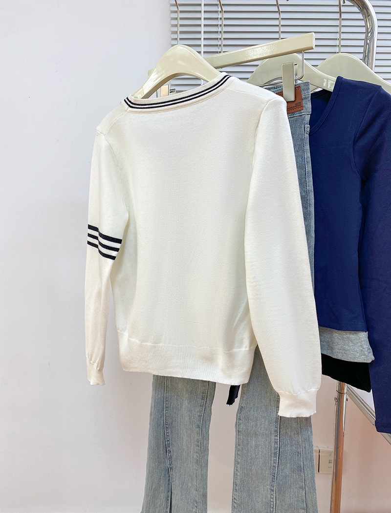 Thermal long sleeve tops autumn and winter cardigan