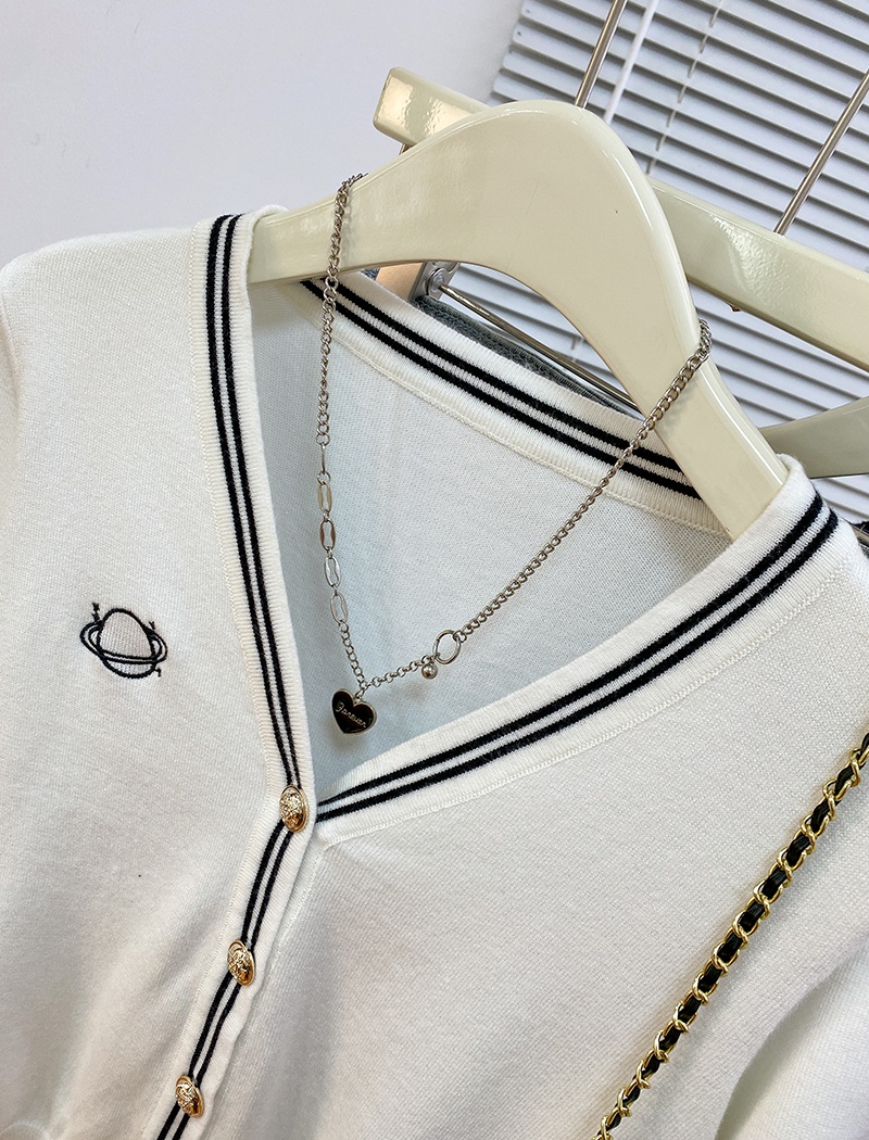 Thermal long sleeve tops autumn and winter cardigan