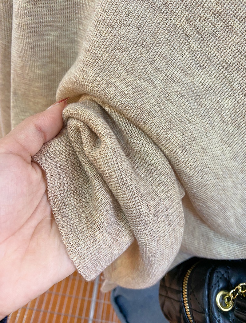 Korean style tops thermal sweater for women