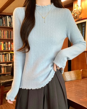 Thick bottoming shirt long sleeve T-shirt for women