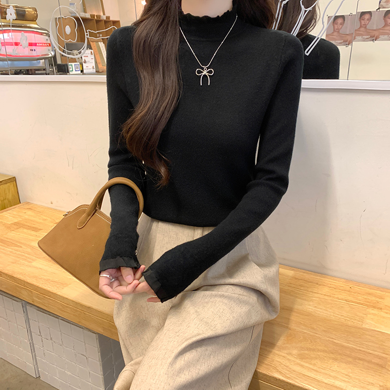 Long sleeve tops sweet sweater for women