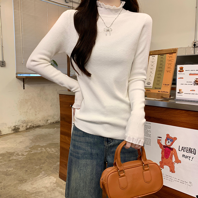 Long sleeve tops sweet sweater for women