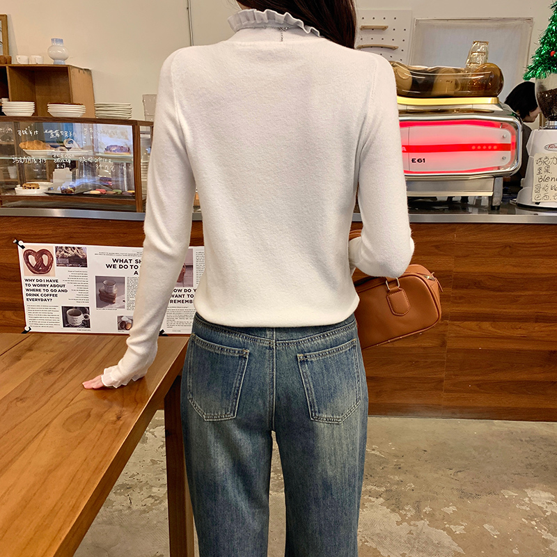 Long sleeve tops sweet sweater for women