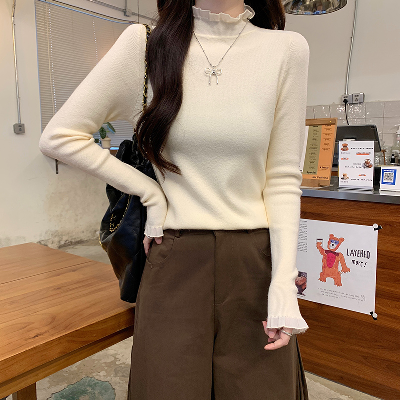 Long sleeve tops sweet sweater for women