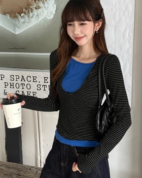 Inside the ride T-shirt bottoming shirt for women