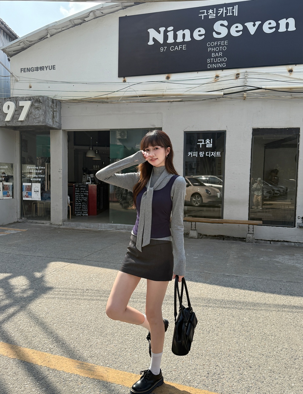 College style autumn T-shirt 2pcs set