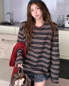 Korean style T-shirt long sleeve bottoming shirt for women