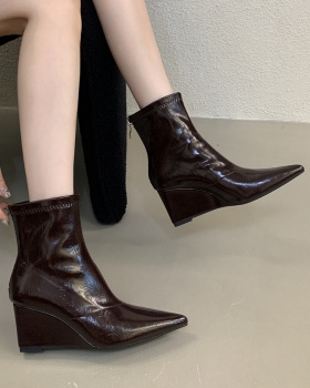 France style temperament all-match boots