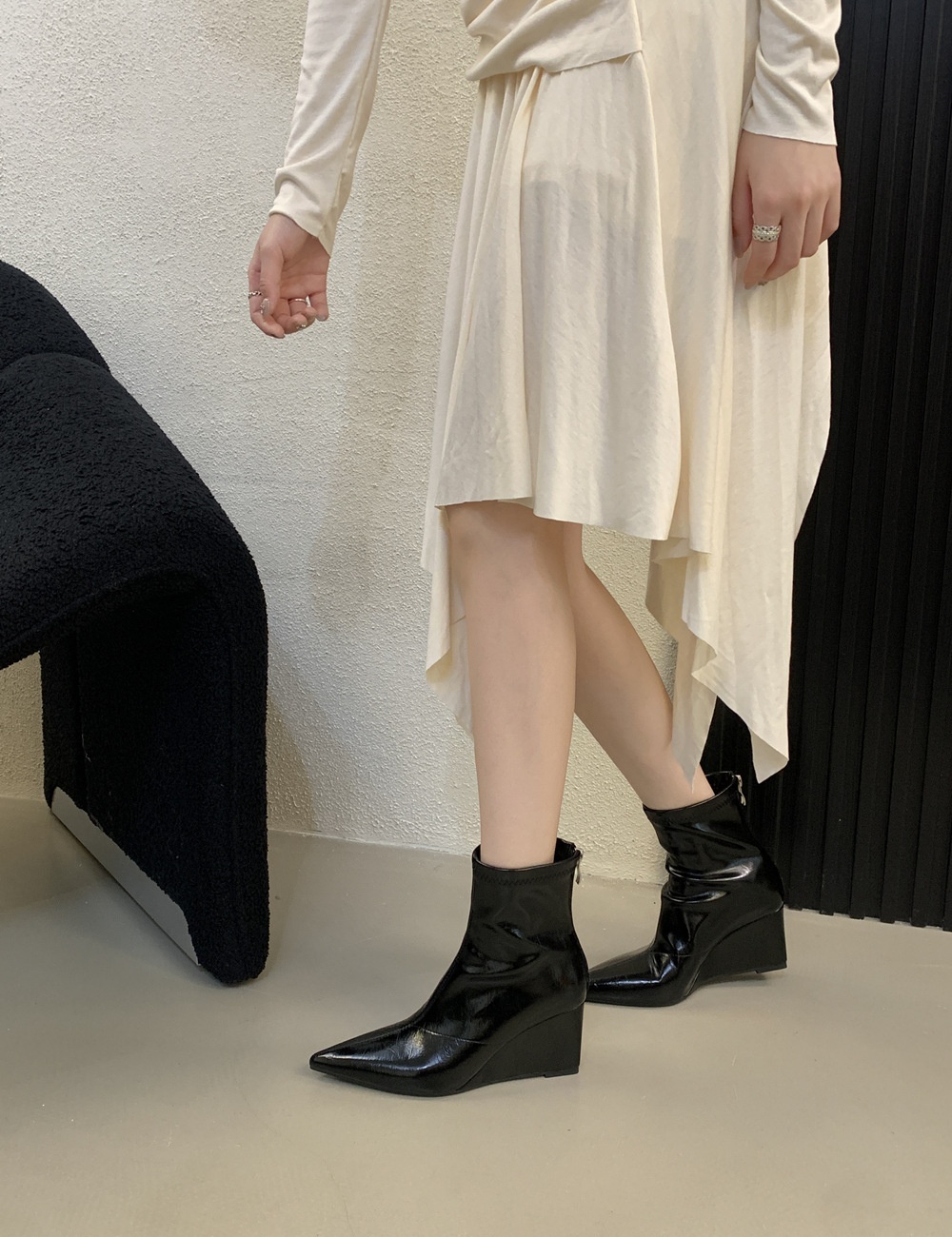 France style temperament all-match boots