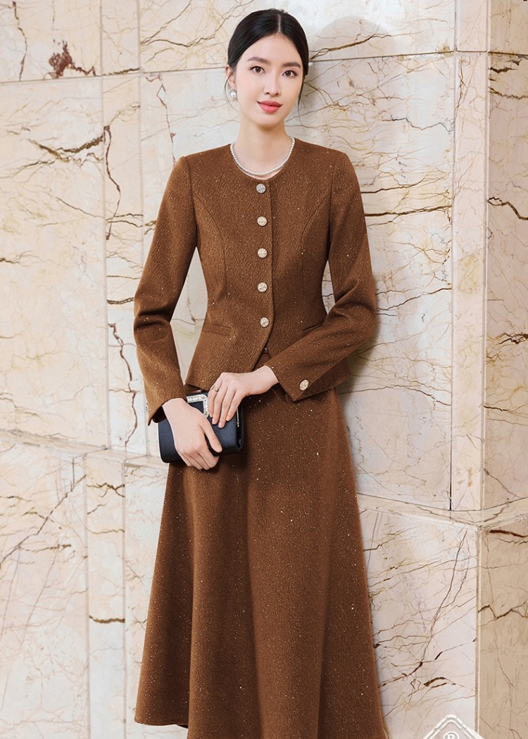 Overalls business suit profession skirt a set