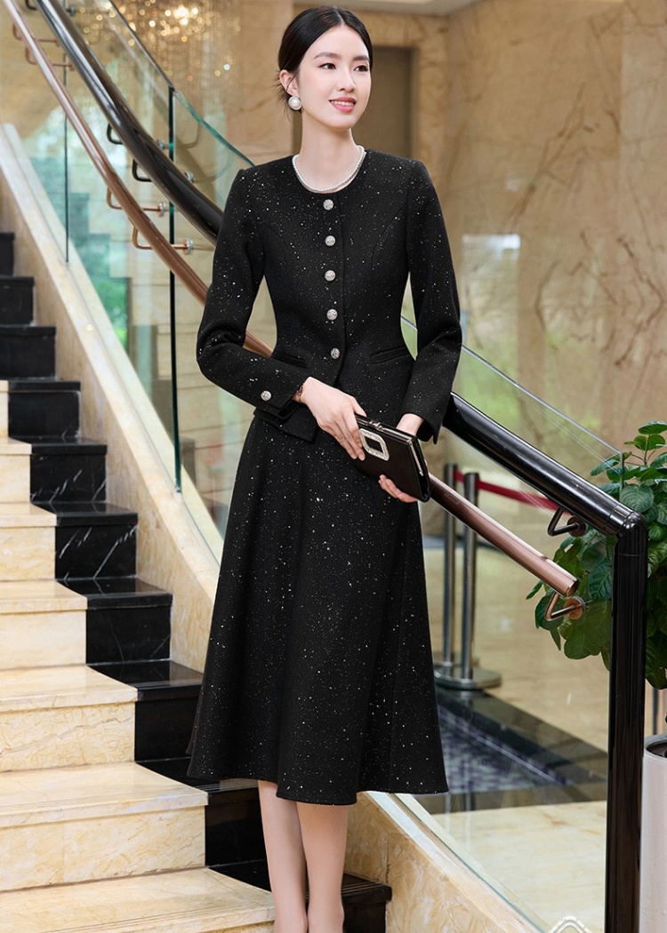 Overalls business suit profession skirt a set