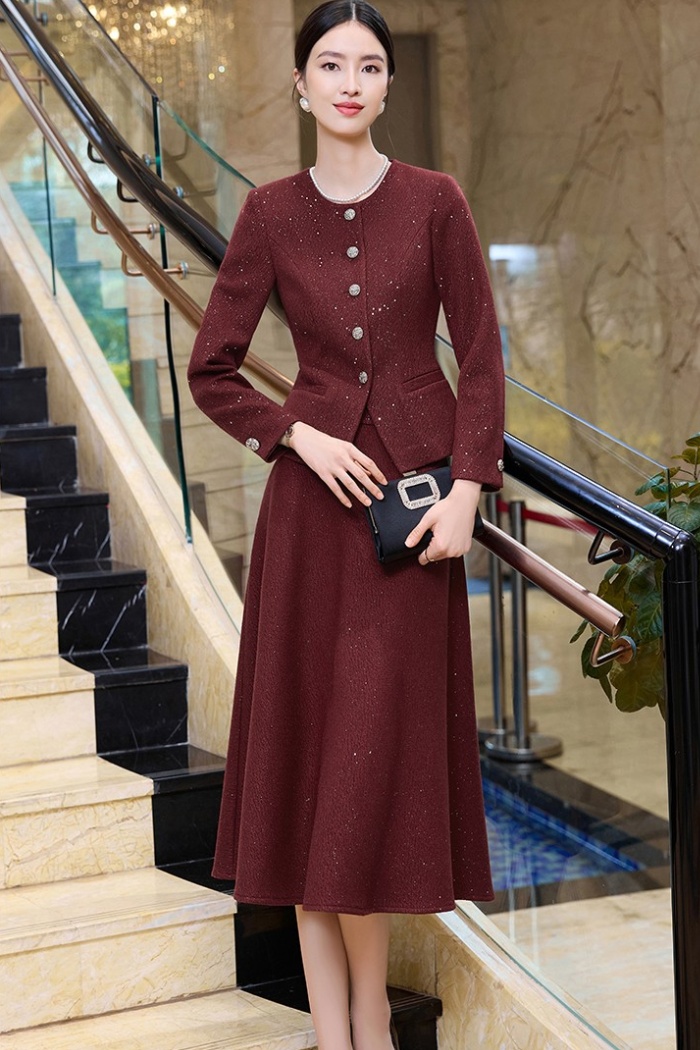 Overalls business suit profession skirt a set