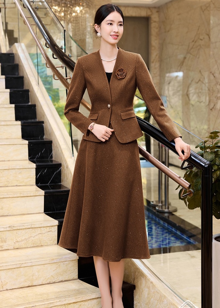 Overalls business suit coat a set for women
