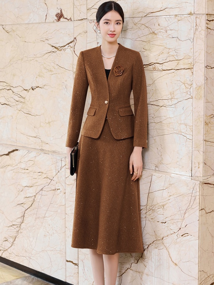 Overalls business suit coat a set for women